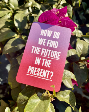 How do we find the future in the present?