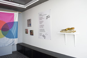 installation view of Fuck the Patriarchy